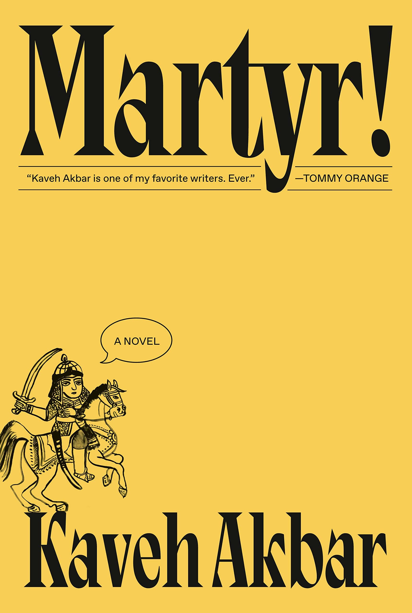 Cover of Martyr! by Keveh Akbar