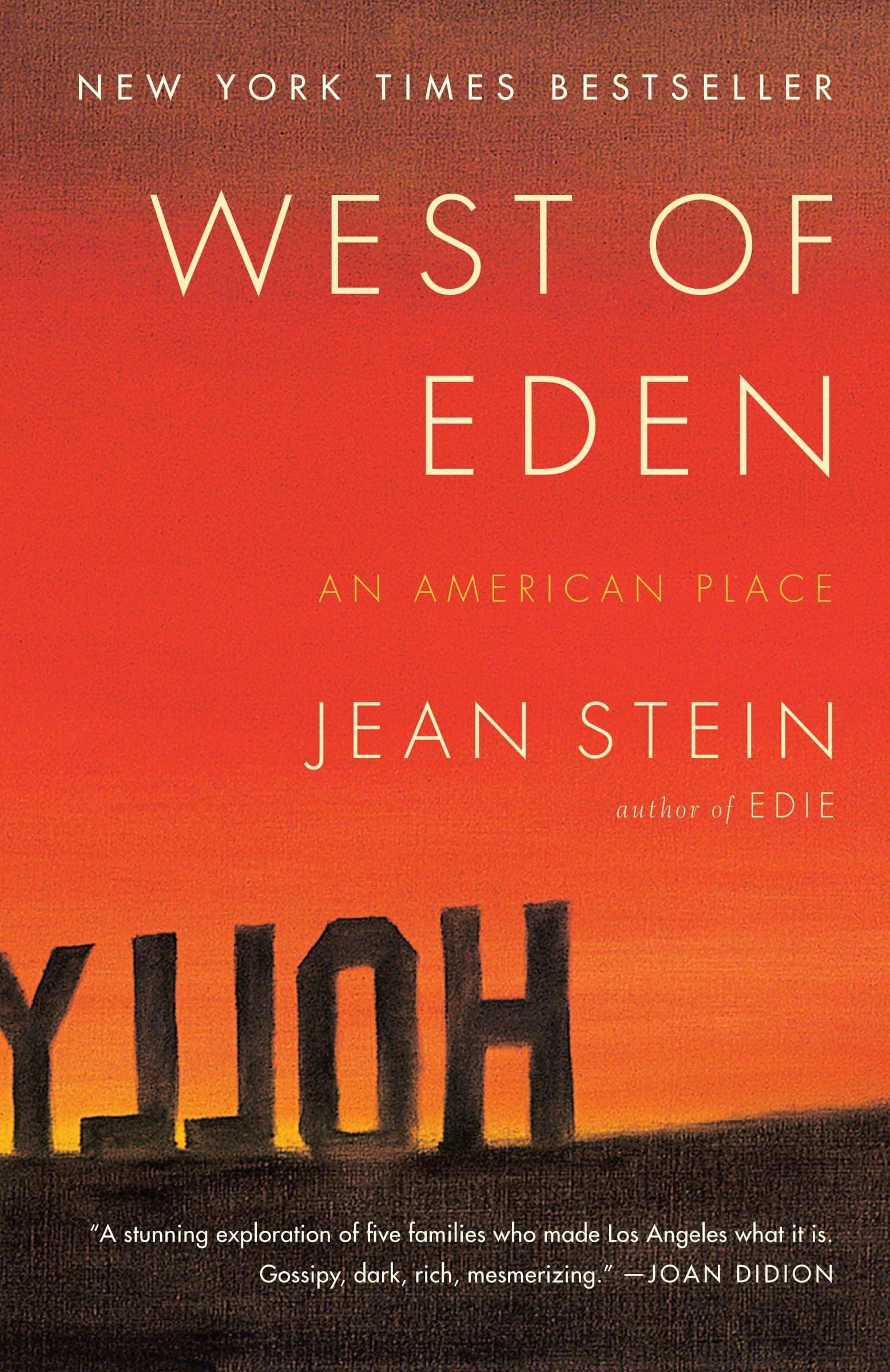 Cover of West of Eden by Jean Stein